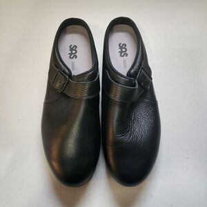 SAS Clog Womens 11.5 Black Slip-On Slip Resistant Workwear Grandmacore